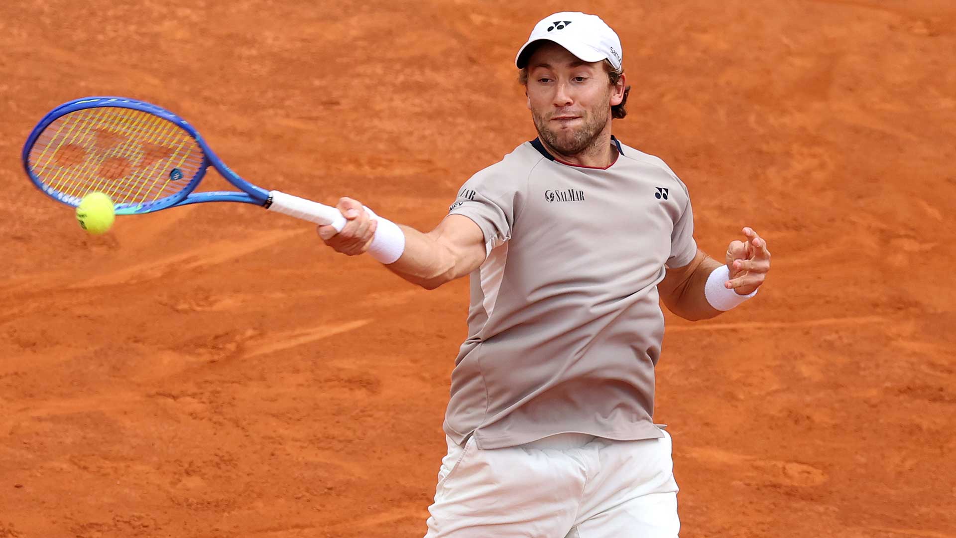 Ruud reaches first Rome final, downs Darderi