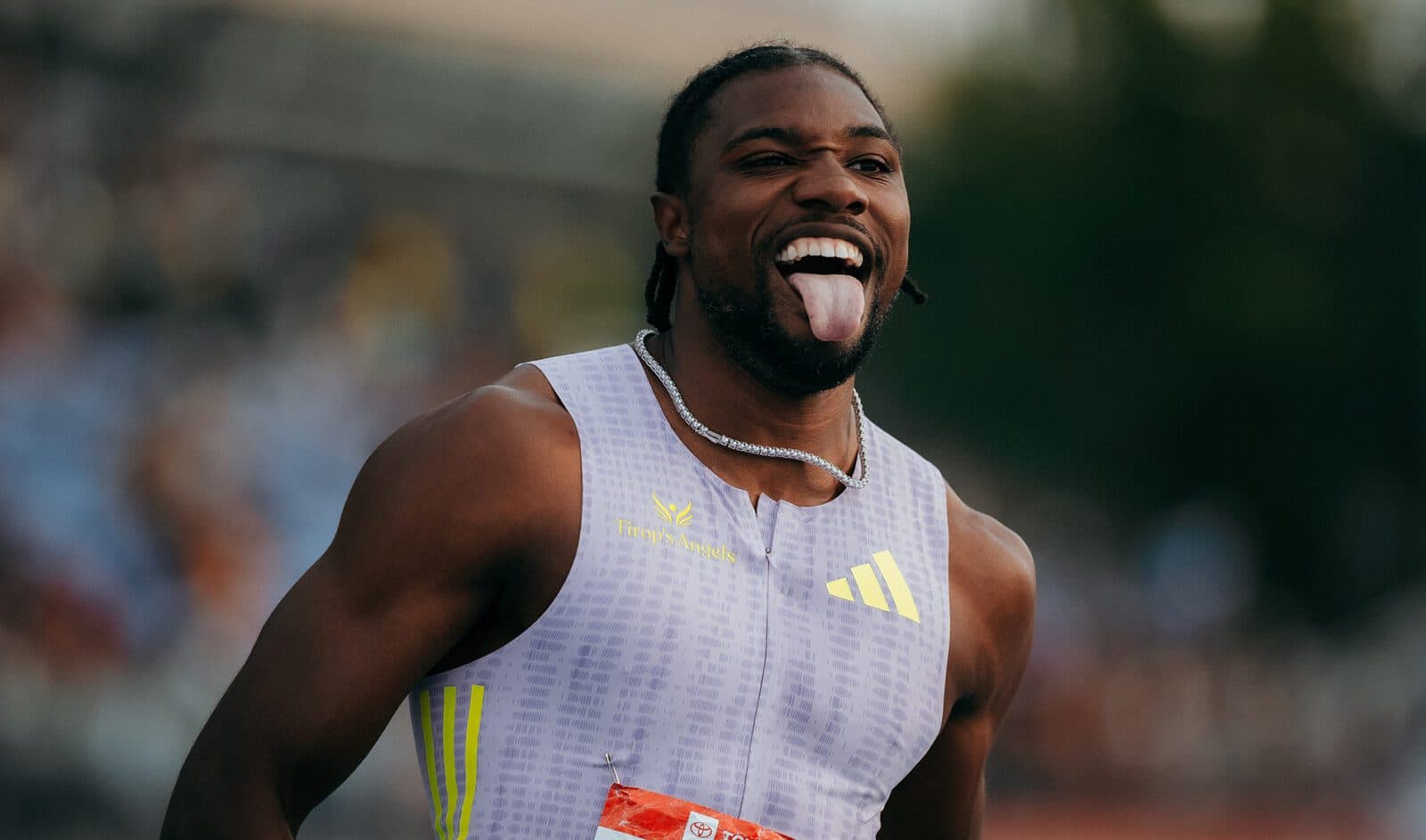 Noah Lyles storms to sub-9.8 mark in New York City