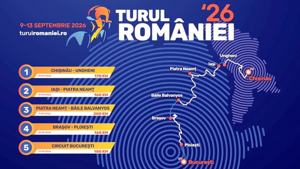 12 septembrie – Turul României 2026 trece prin Prahova!