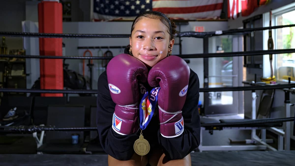 14-year-old St. Paul boxer Natalia Young wins gold at USA Boxing Junior Olympics