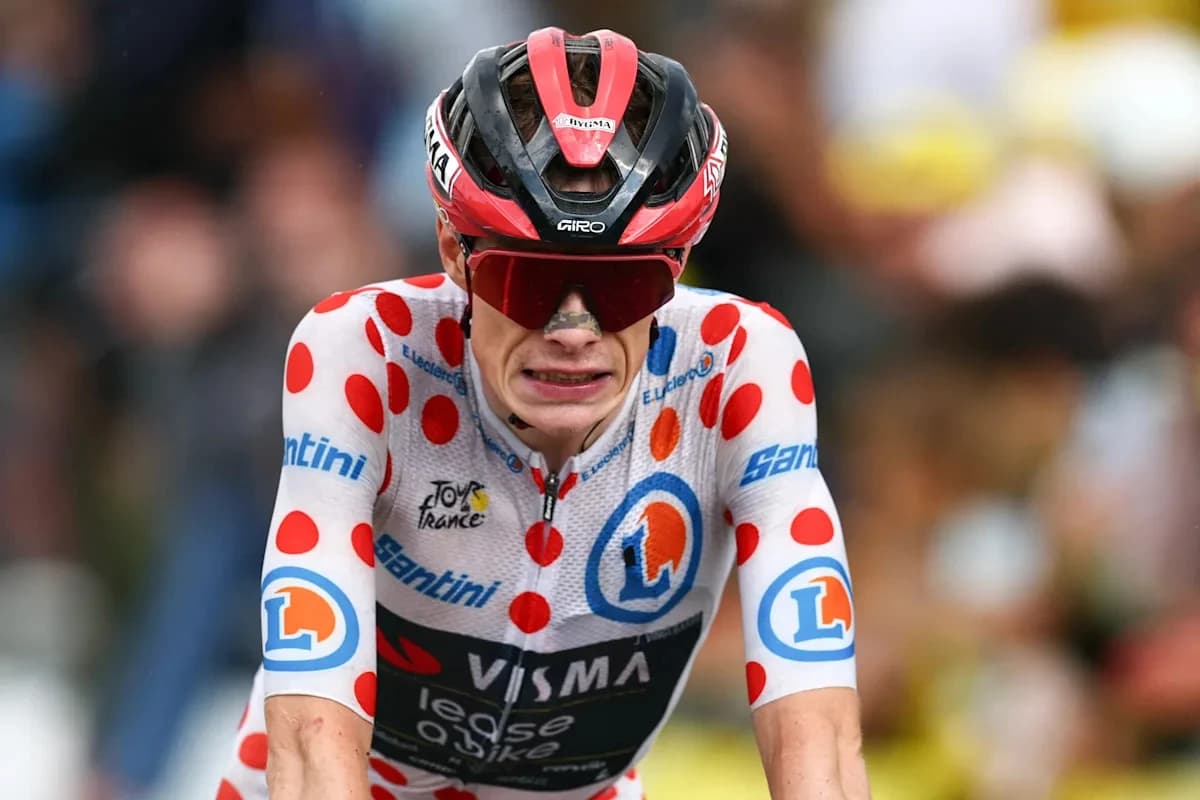 2-time Tour de France winner Jonas Vingegaard crashes during Stage 15, expected to miss remainder of