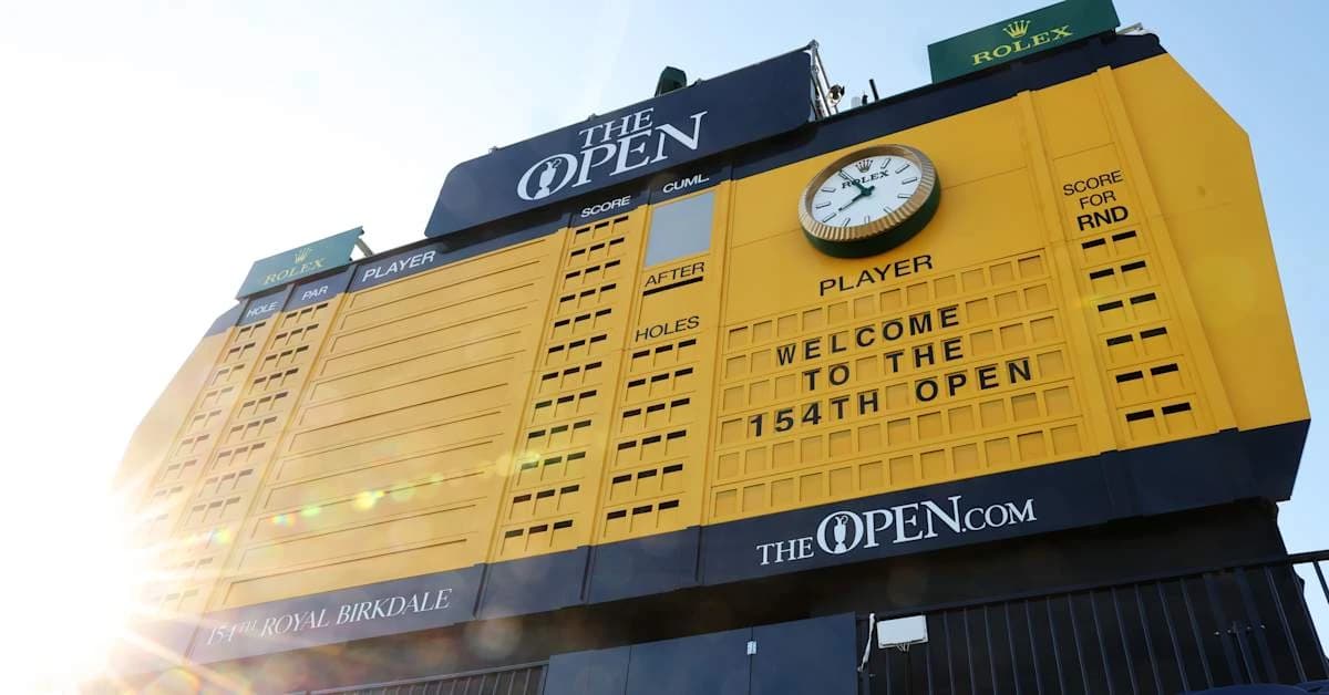 2026 British Open Round 1 updates: Scottie Scheffler off to fast start in title defense