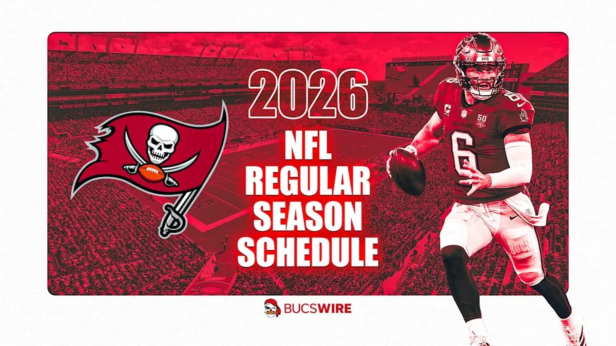 2026 Bucs schedule: Dates, times, channels for every game