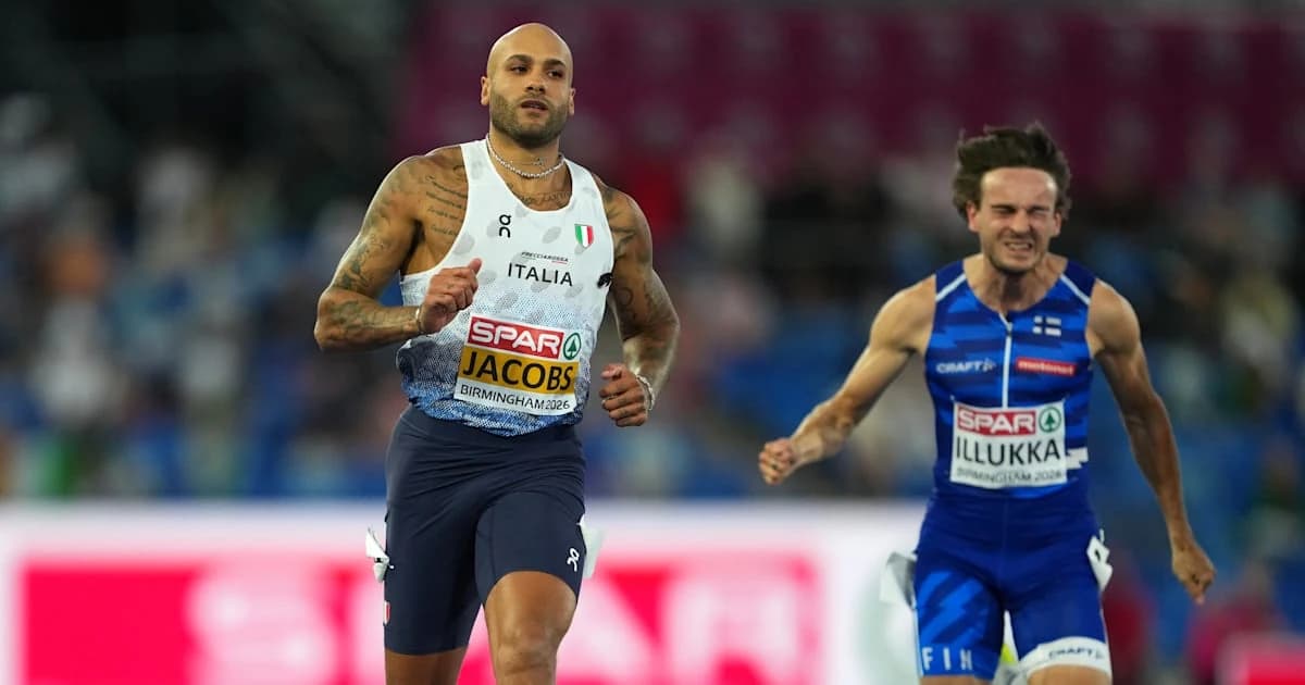 2026 European Athletics Championships: Marcell Jacobs on course for 100m European three-peat, Great
