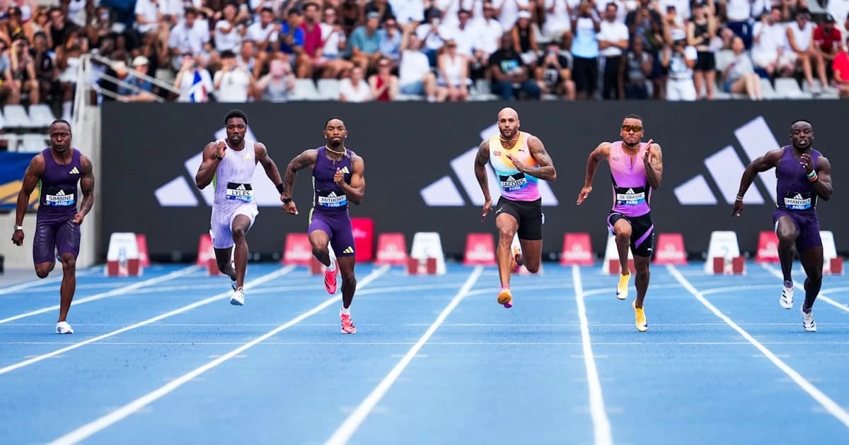 2026 European Athletics Championships men's 100m featuring Marcell Jacobs and Jeremiah Azu: Schedule