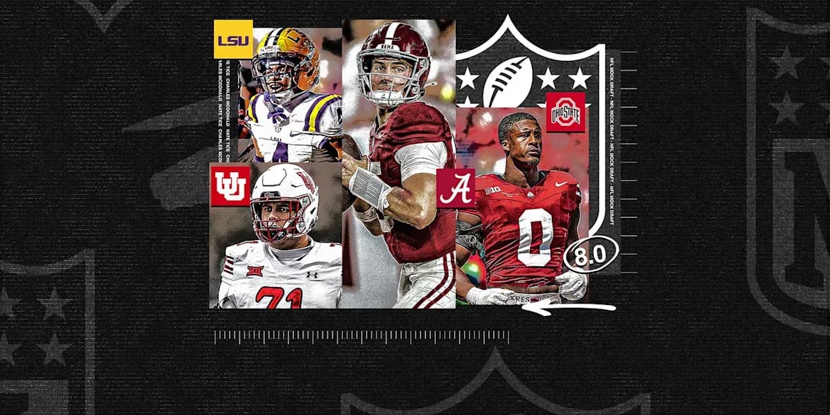 2026 NFL mock draft 8.3: What do Giants do at No. 5 and 10 after trading Dexter Lawrence to Bengals?