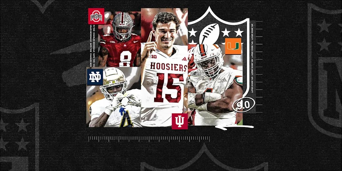 2026 NFL mock draft 9.0: Chiefs trade into top 3 in final edition, while Giants find Dexter Lawrence