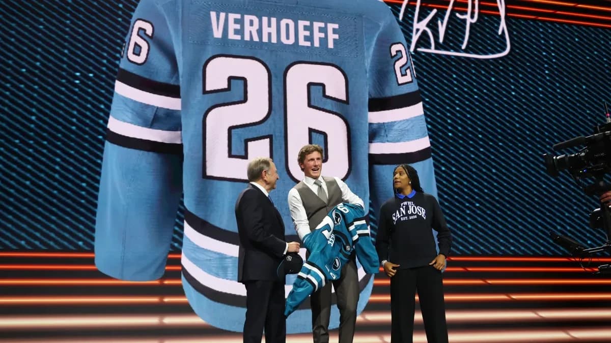 2026 NHL draft Round 1 winners and losers: Sharks strike gold with three picks, Ducks lose two key r