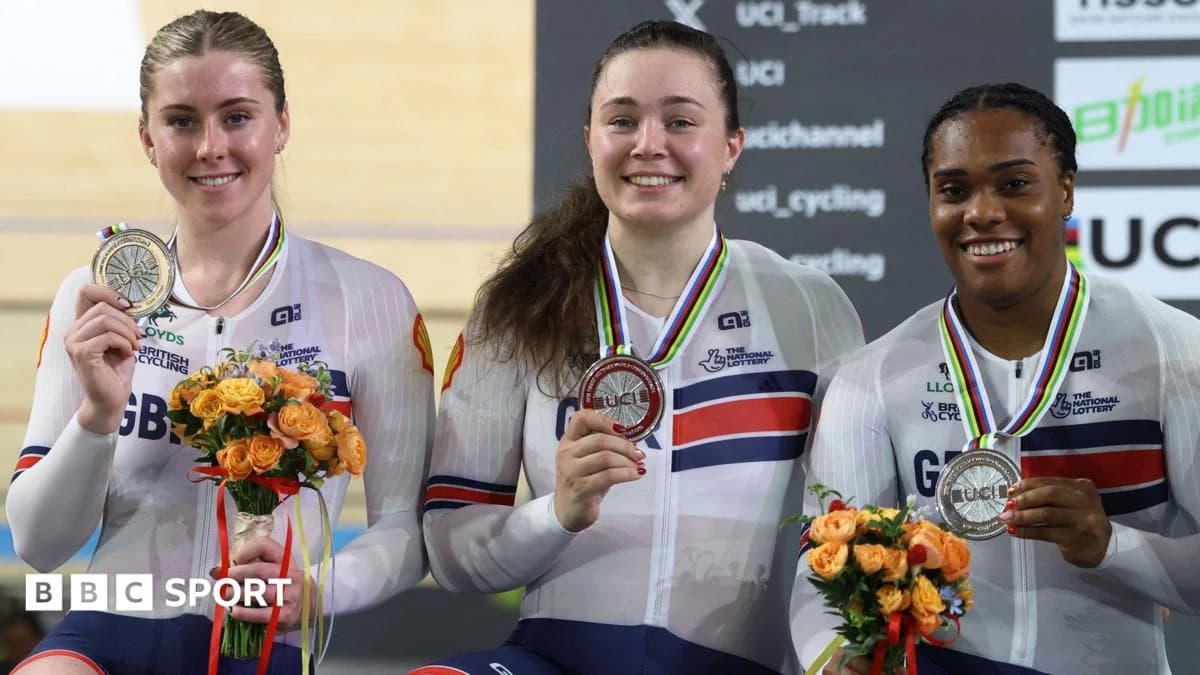 2026 World Track Cycling Championship: Great Britain's men out in first round in team sprint while w