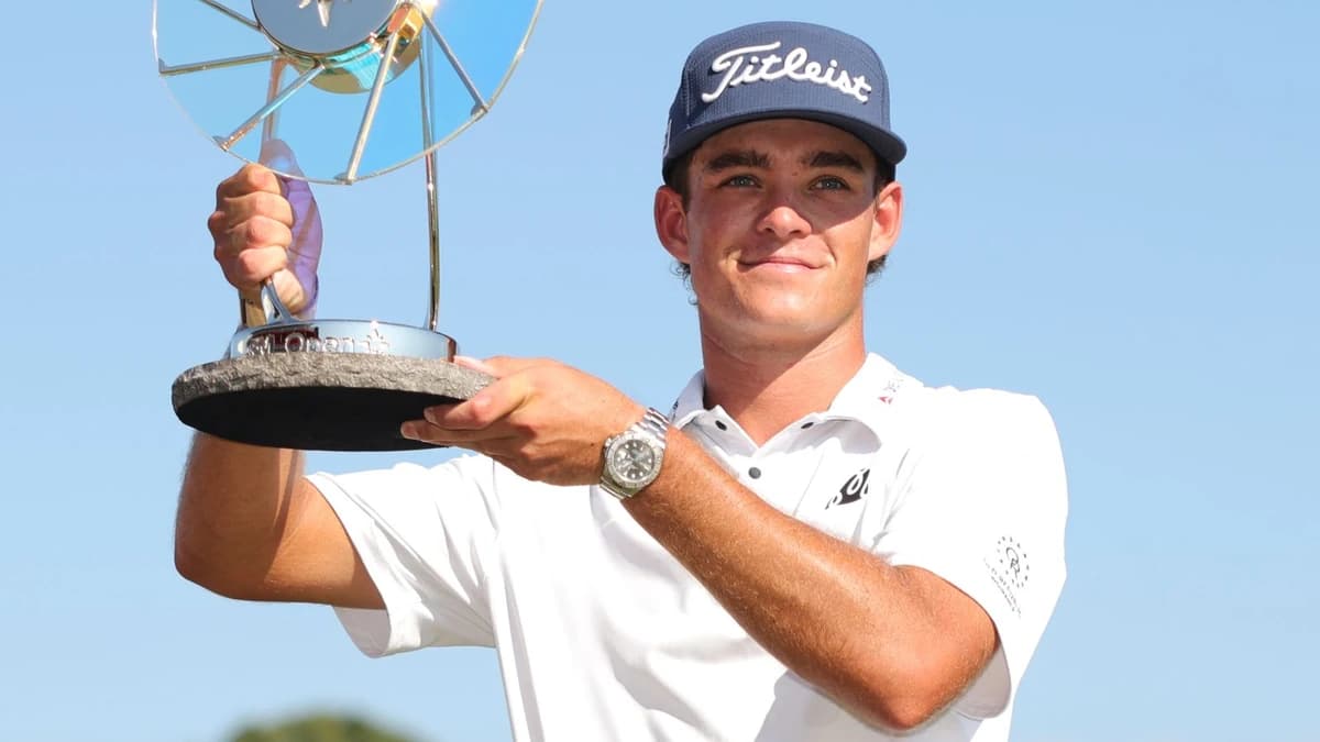 3M Open: Jackson Koivun, 21, holds off Scottie Scheffler to secure victory on just third PGA Tour st