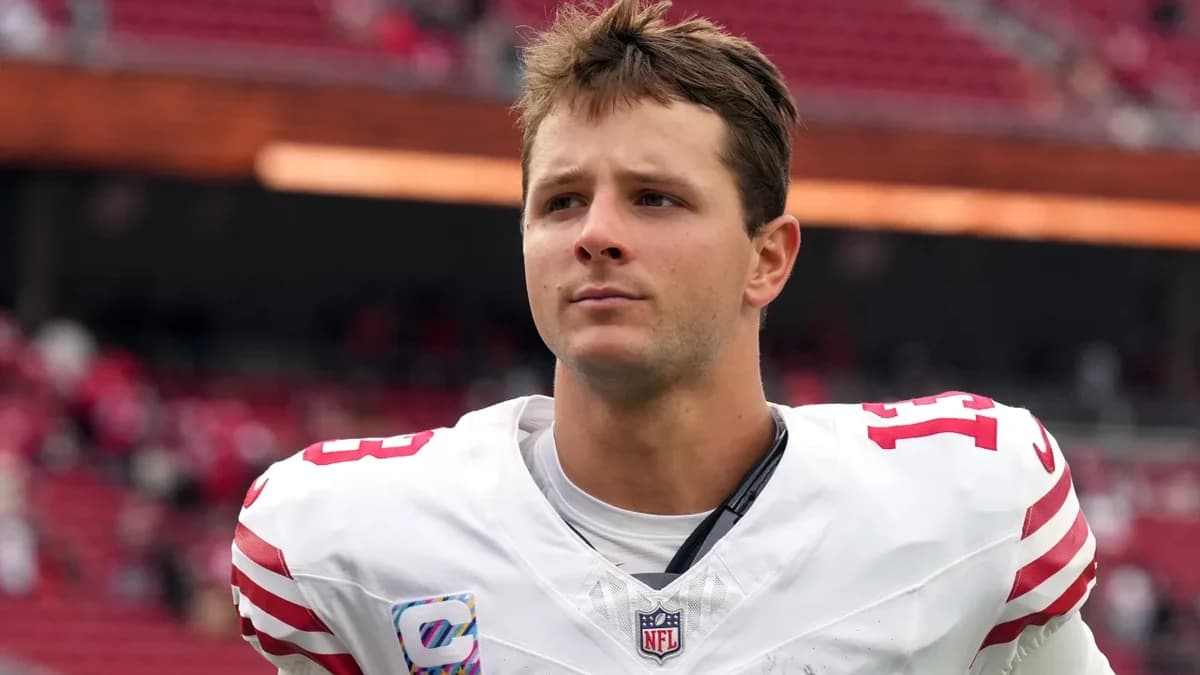 49ers QB Brock Purdy and pregnant wife Jenna rock Disney costumes at team Halloween party