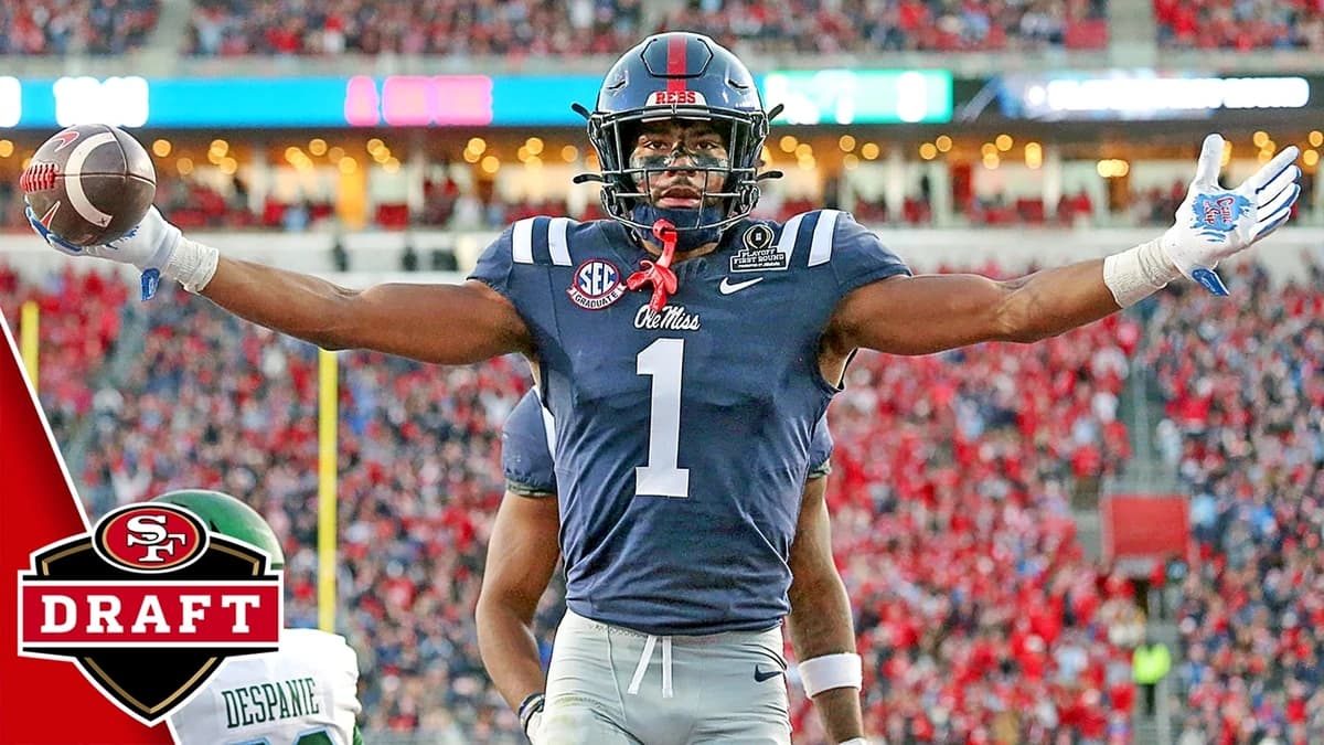 49ers select WR De’Zhaun Stribling in 2nd round of 2026 NFL Draft