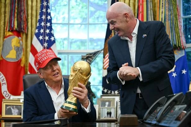 50 MEPs sign letter demanding ethics probe into FIFA boss Gianni Infantino after Trump's 'Peace Priz