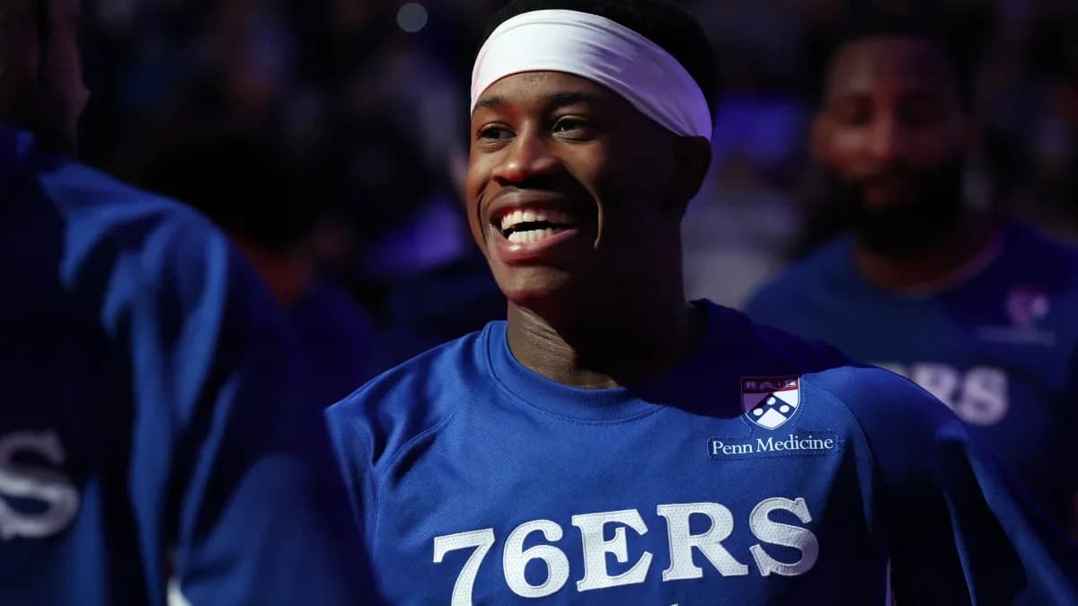76ers' VJ Edgecombe dazzles in FIBA World Cup qualifier