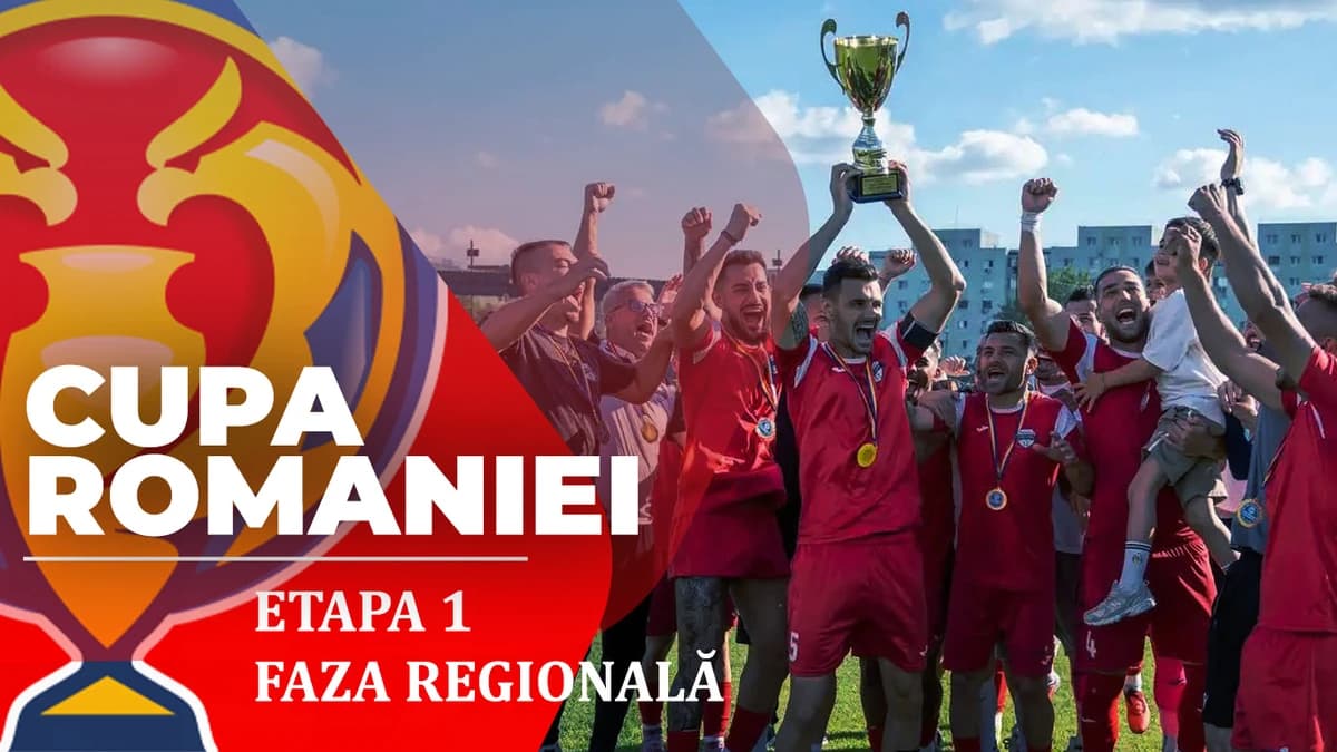 A început faza regională a Cupei României, sezonul 2026/27. Bradul Putna, Minerul Rodna și Viitorul