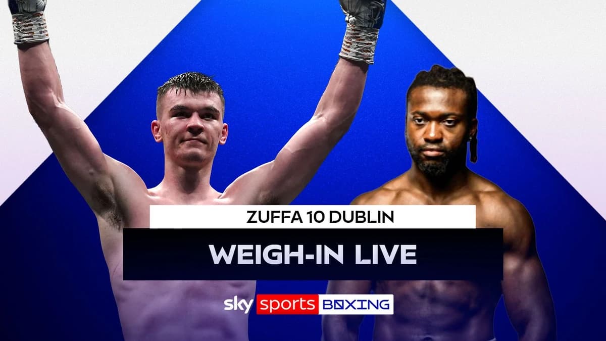 Aaron McKenna vs Etinosa Oliha: Free live stream of weigh-in ahead of Saturday's middleweight world