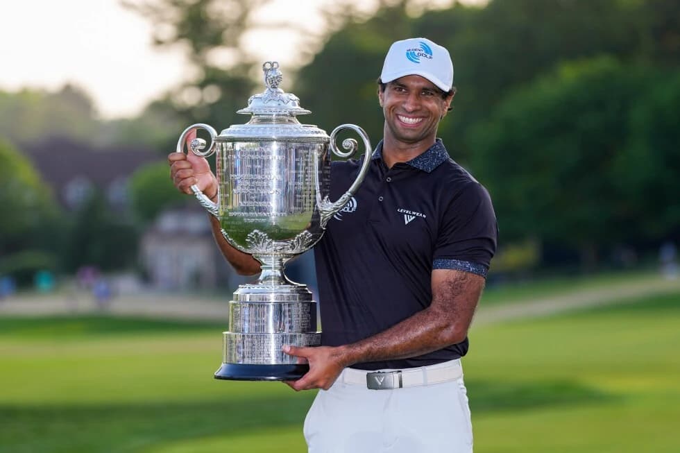 Aaron Rai runs away with the PGA Championship, first English-born winner in more than a century