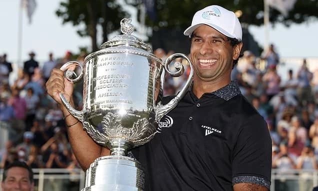 Aaron Rai WINS the PGA Championship: Wolverhampton-born outsider stuns golf's heavyweights to take h