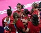 Abi Martin snatches Commonwealth bronze for England in gymnastics team final