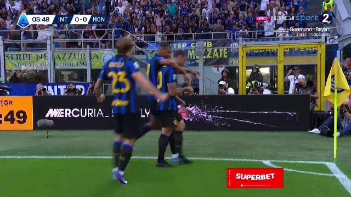 ACUM: Inter Milano - Monza 1-1. Cristi Chivu deschide noul sezon din Serie A. Oaspeții egalează