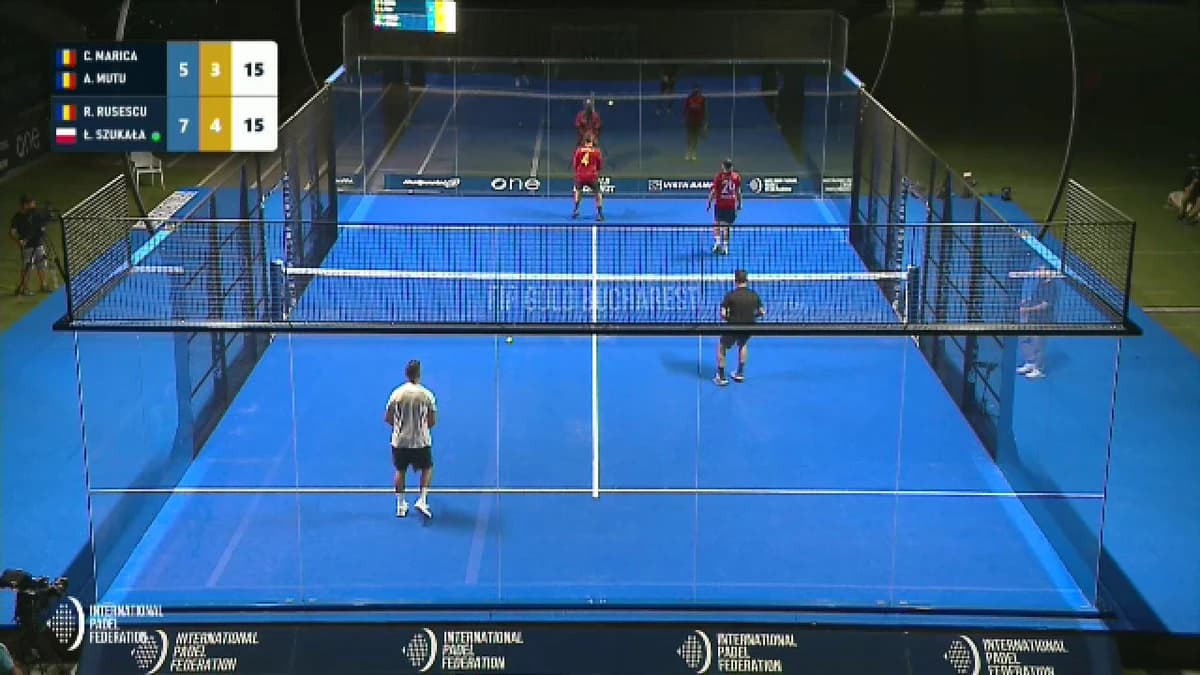 ACUM: Marica și Mutu, în duel cu Szukala și Rusescu, pe terenul de padel, în direct la Pro Arena și