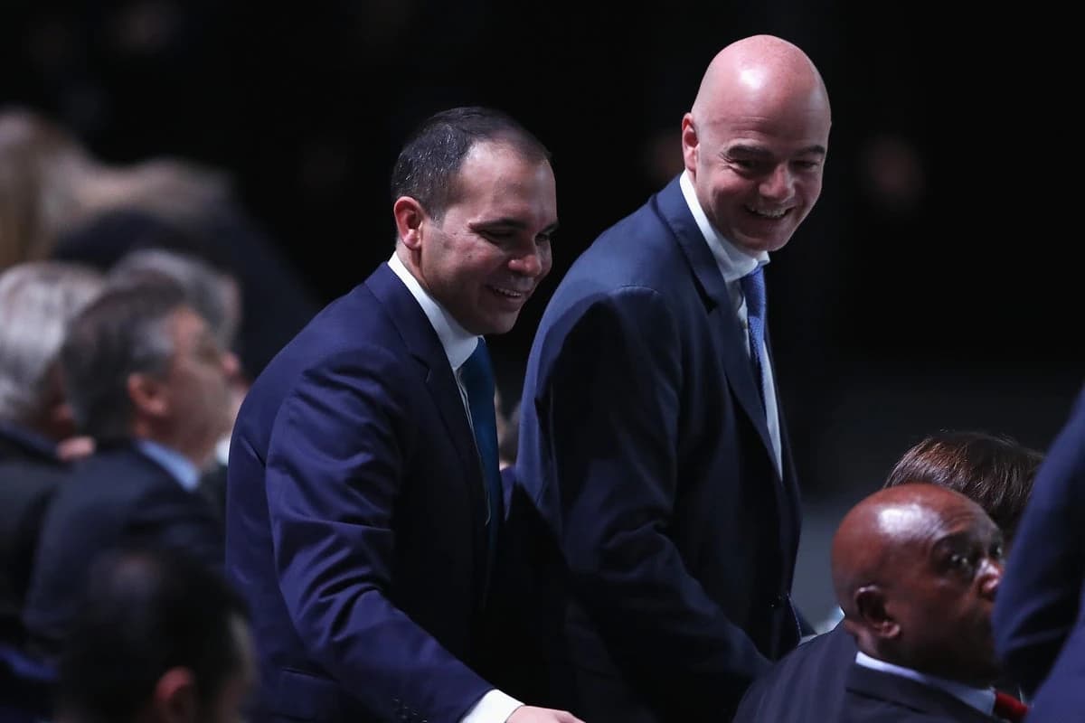 AFC takes action against Jordan FA chief who continues to oppose Gianni Infantino