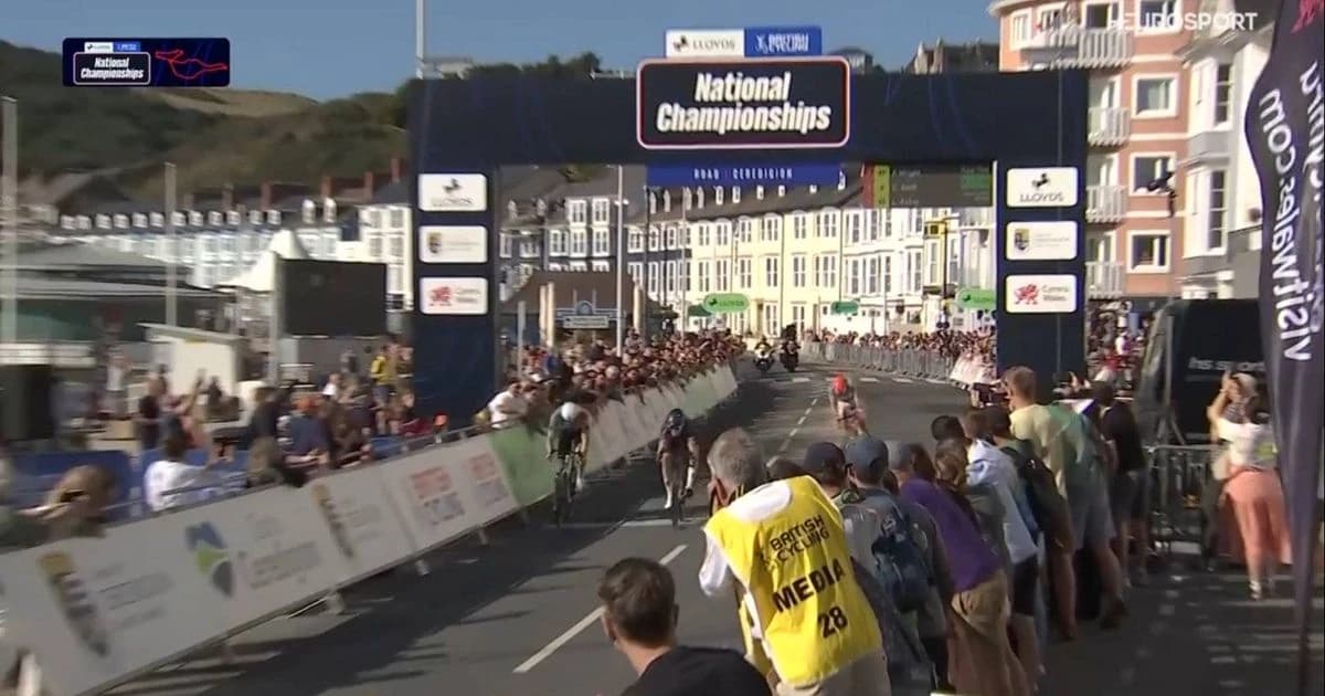 Ahead of the 2026 Tour de France, Fred Wright wins British national championships in Aberystwyth