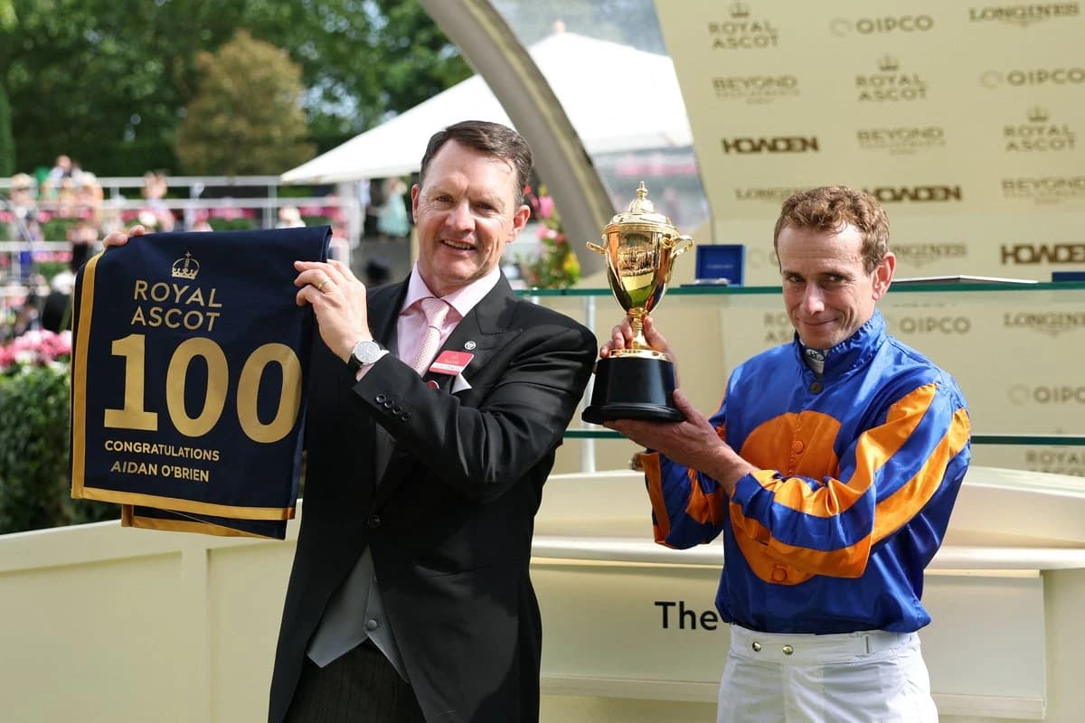 Aidan O’Brien secures historic 100th Royal Ascot win as Scandinavia triumphs in Gold Cup