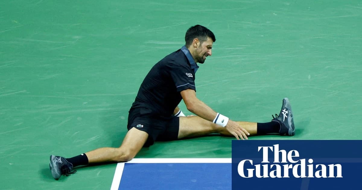 Ailing Novak Djokovic falls in US Open first round for earliest grand slam exit in 20 years
