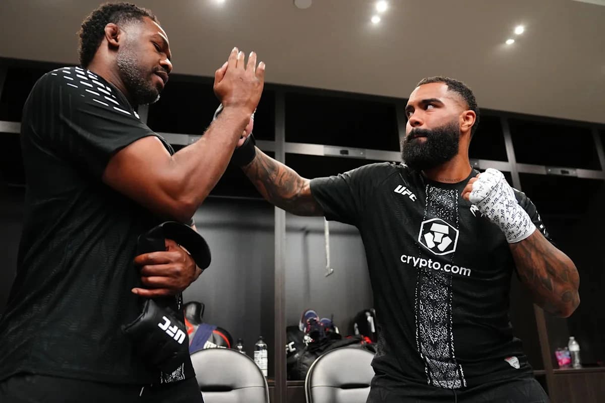‘Air-cleaning’ Jon Jones defends wounded rookie Gable Steveson after controversial UFC 331 cage exit