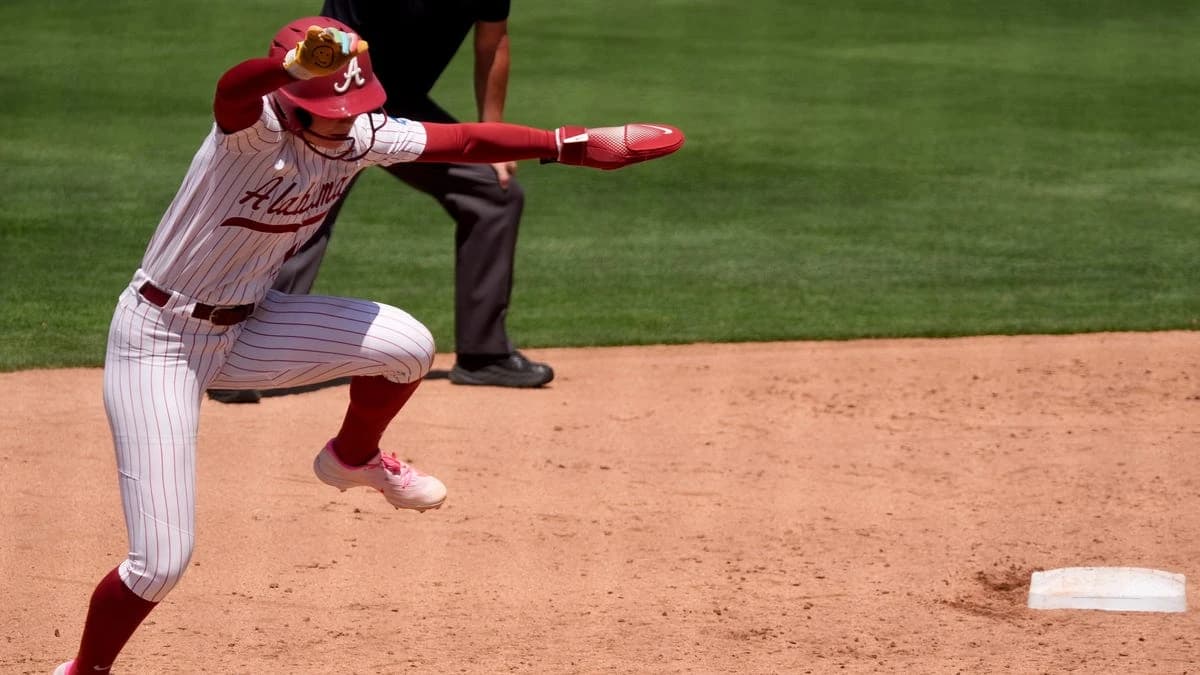 Alabama softball vs LSU super regional enters delay due to weather