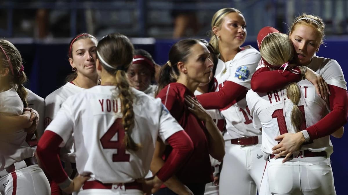 Alabama Softball’s Season Comes to an End in Women’s College World Series Semifinals