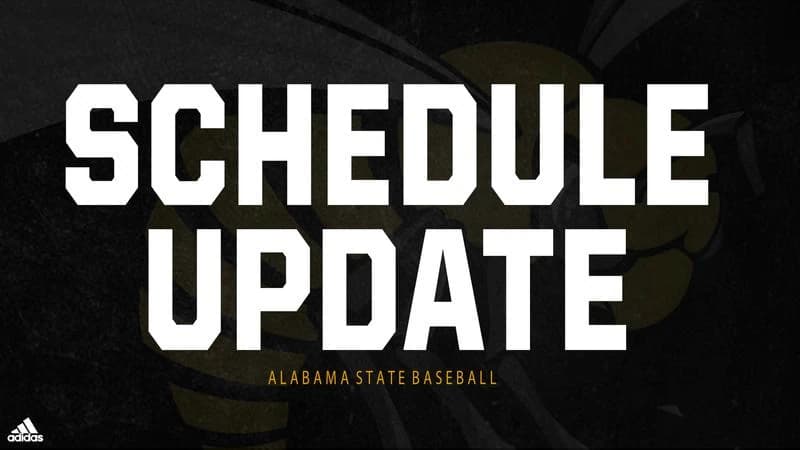 Alabama State at Texas Southern Series Schedule Adjusted