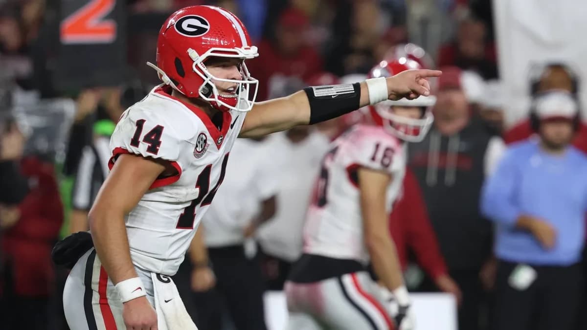 Alabama vs. Georgia final score, results: Gunner Stockton shines as Georgia gets first win in Tuscal