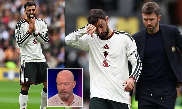 Alan Shearer hits out at 'dreadful' Man United and claims Michael Carrick's side are 'not fit' after