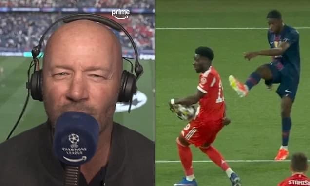 Alan Shearer labels PSG's controversial penalty 'NONSENSE' as pundits hit out at handball call in 5-