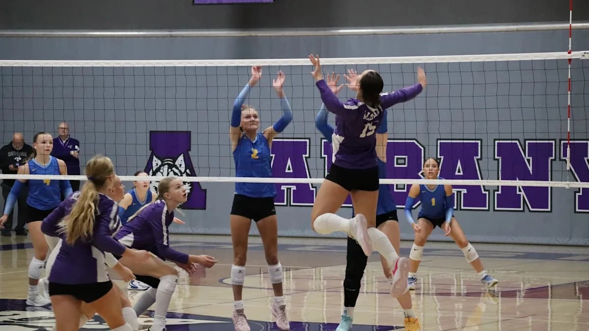 Albany volleyball starts quest for Section 6AA three-peat with win vs. Cathedral