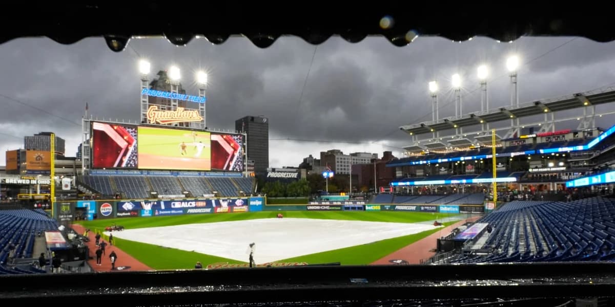 ALCS Game 4 postponed, moved to Saturday (8 p.m. ET); Game 5 Sunday (5 p.m. ET)