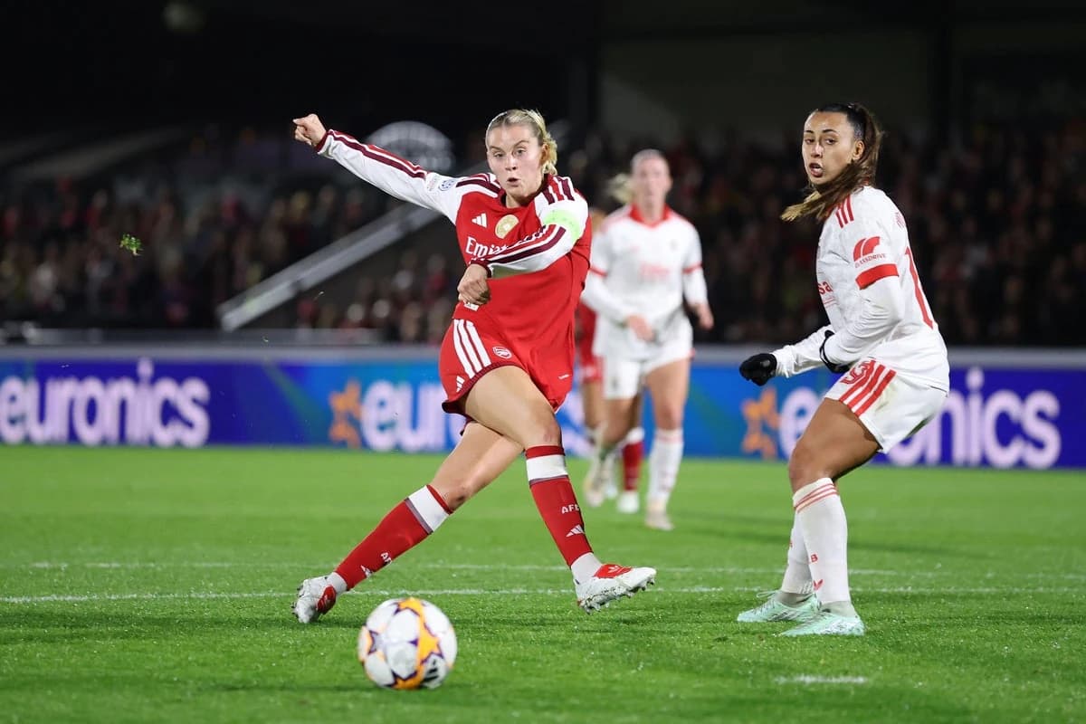 Alessia Russo makes history with hat-trick as Arsenal claim much-needed Champions League win