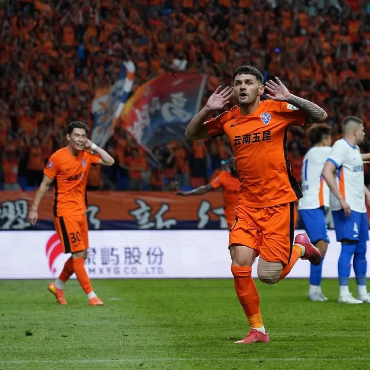 Alex Ioniță, pe val în China! Gol superb marcat în prelungiri