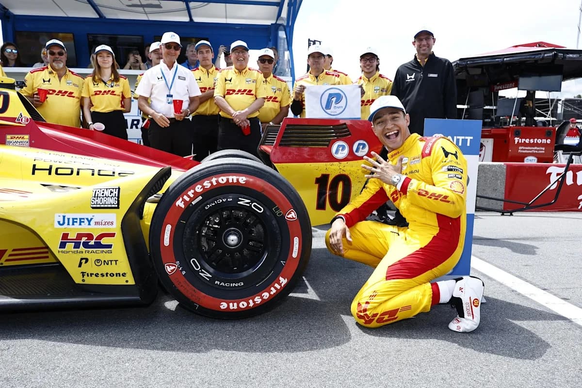 Alex Palou eyes Road America record after fifth straight IndyCar pole