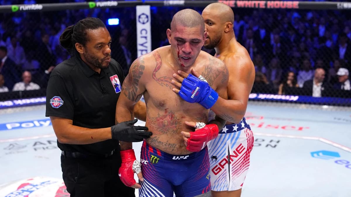 Alex Pereira demands punishment for 'coward' referee in Ciryl Gane fight: 'He is not a man'