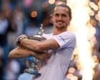 Alexander Zverev claims first US Open after four-set battle with Ben Shelton