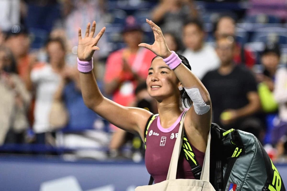 Alexandra Eala falls to Belinda Bencic in straight sets at Canadian Open