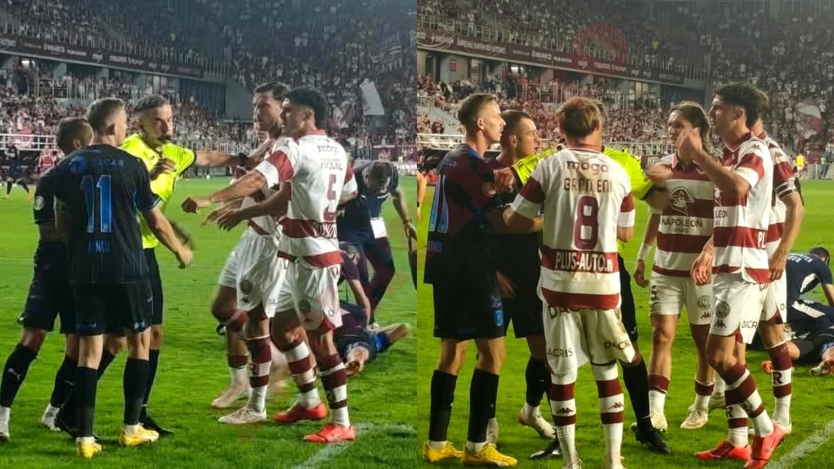 Alexandru Pașcanu i-a răspuns lui Nicușor Bancu după duelul din teren în Rapid – Universitatea Craio