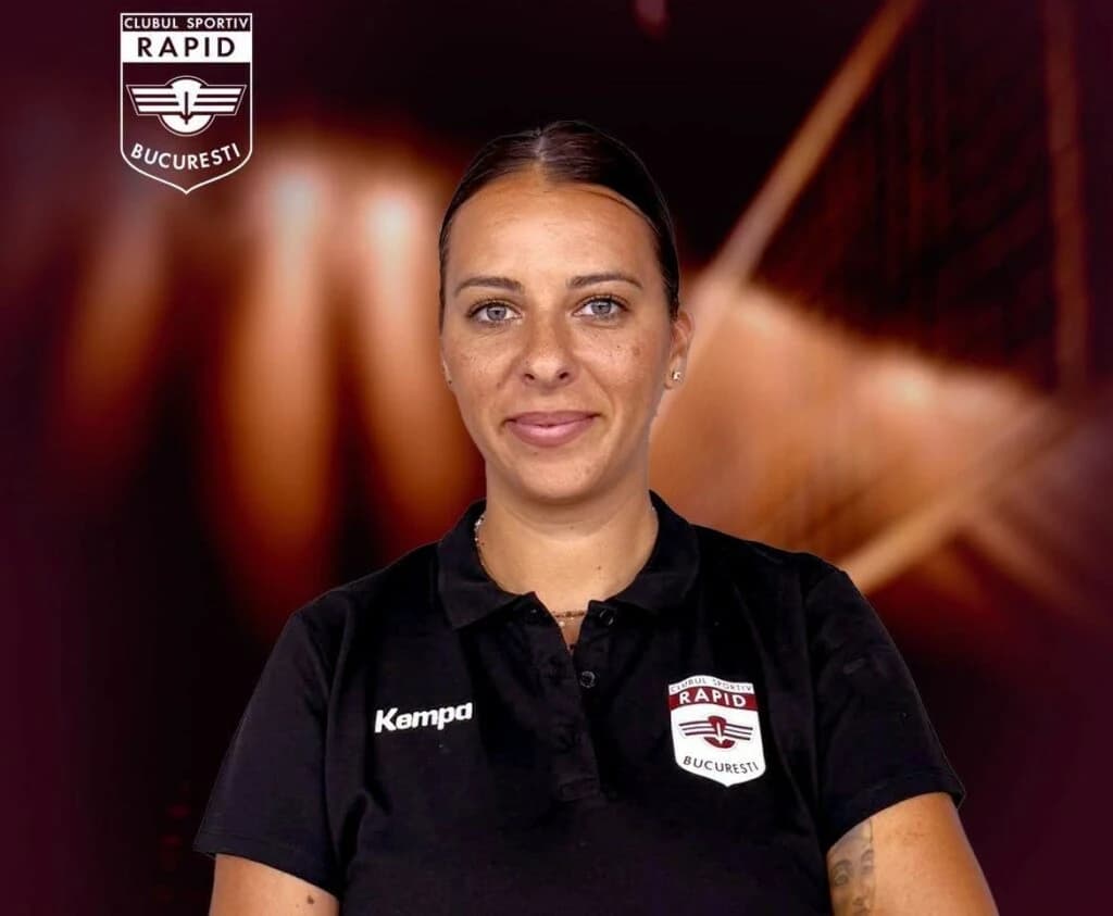 Alice Kapelovies începe o nouă aventură după retragerea ca jucătoare de volei, la Rapid București