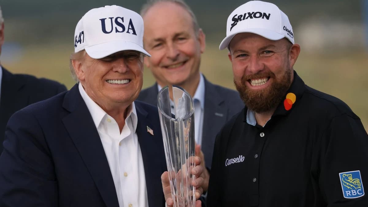 Amgen Irish Open: Shane Lowry secures record 11-stroke victory at Trump International Links in Doonb