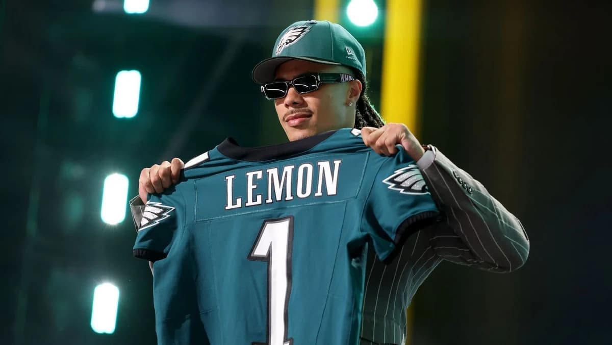 Amid Brown buzz, Eagles trade up for WR Lemon