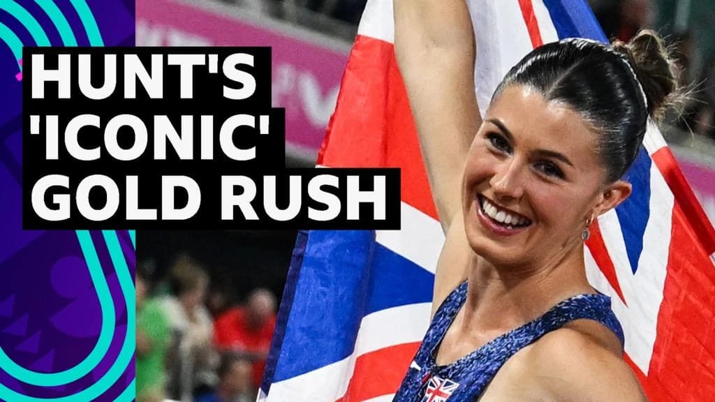 Amy Hunt: GB sprinter wins four golds at the European Championships