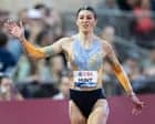 Amy Hunt pipped into second by Kayla White on return from European gold rush